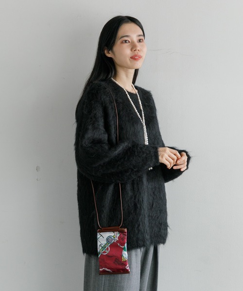 manipuri（マニプリ）の「manipuri スマホショルダー 133253002（ショルダーバッグ・レディース・オレンジ/ワイン・FREE）」の17枚目の写真