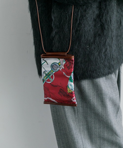 manipuri（マニプリ）の「manipuri スマホショルダー 133253002（ショルダーバッグ・レディース・オレンジ/ワイン・FREE）」の21枚目の写真