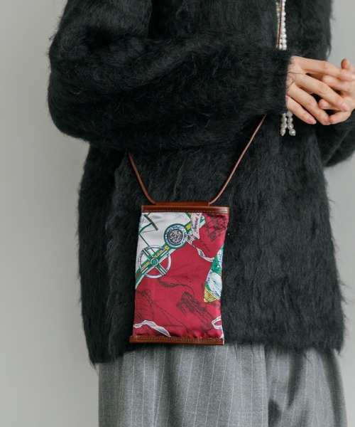 manipuri（マニプリ）の「manipuri スマホショルダー 133253002（ショルダーバッグ・レディース・オレンジ/ワイン・FREE）」の19枚目の写真