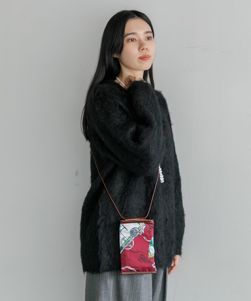 manipuri（マニプリ）の「manipuri スマホショルダー 133253002（ショルダーバッグ・レディース・オレンジ/ワイン・FREE）」の16枚目の写真