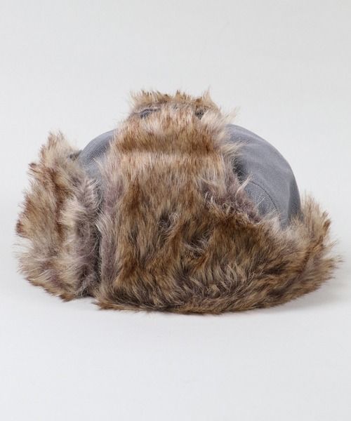 SPINNS（スピンズ）の「無地アビエーター ダック地パイロットキャップ（キャップ・メンズ・キャメル/カーキ/ブラック/オフホワイト/グレー・ONESIZE）」の11枚目の写真