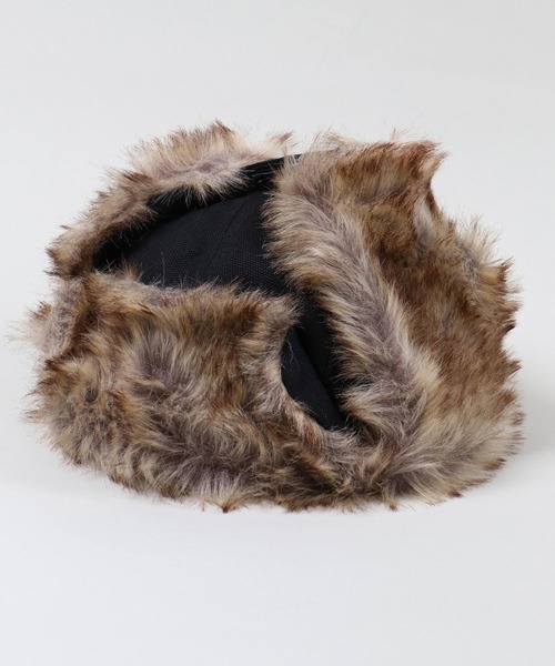 SPINNS（スピンズ）の「無地アビエーター ダック地パイロットキャップ（キャップ・メンズ・キャメル/カーキ/ブラック/オフホワイト/グレー・ONESIZE）」の18枚目の写真