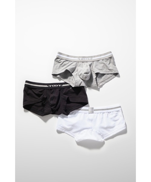 TOOT（トゥート）の「BASIC/TOOT ORIGIN BASIC NANO BOXER（ボクサーパンツ・メンズ・ホワイト/グレー/ブラック・SMALL/MEDIUM/LARGE/X-LARGE）」の11枚目の写真