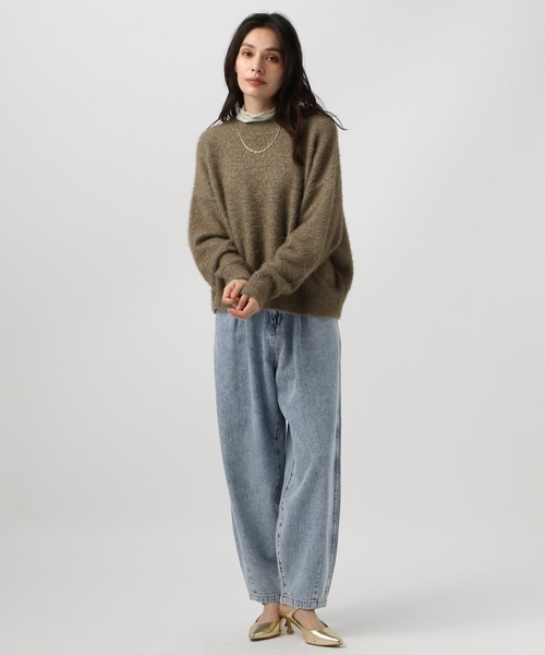 BAYFLOW(ベイフロー)の「カーブジーンズ24(デニムパンツ・レディース・イエロー/ピンク/サックスブルー/ブラック・SMALL/MEDIUM/LARGE/X-SMALL)」の15枚目の写真