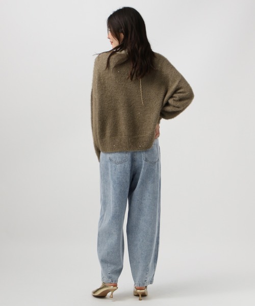 BAYFLOW(ベイフロー)の「カーブジーンズ24(デニムパンツ・レディース・イエロー/ピンク/サックスブルー/ブラック・SMALL/MEDIUM/LARGE/X-SMALL)」の17枚目の写真