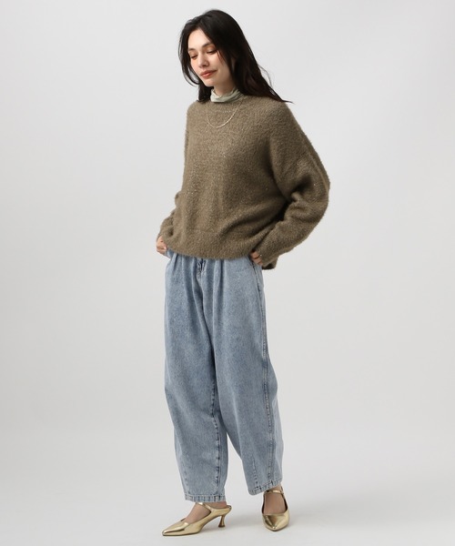 BAYFLOW(ベイフロー)の「カーブジーンズ24(デニムパンツ・レディース・イエロー/ピンク/サックスブルー/ブラック・SMALL/MEDIUM/LARGE/X-SMALL)」の16枚目の写真