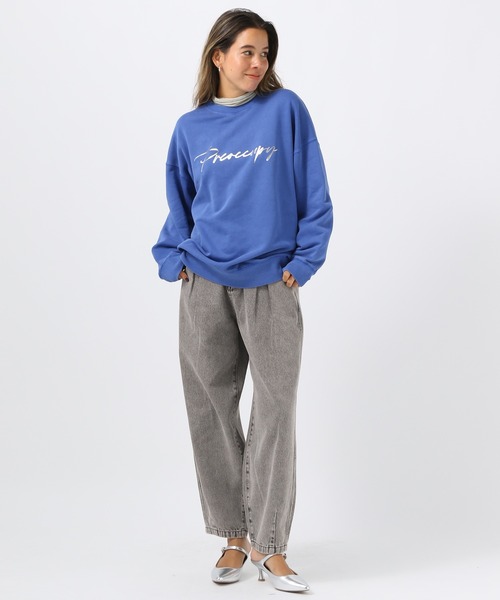 BAYFLOW(ベイフロー)の「カーブジーンズ24(デニムパンツ・レディース・イエロー/ピンク/サックスブルー/ブラック・SMALL/MEDIUM/LARGE/X-SMALL)」の10枚目の写真