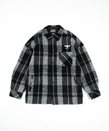 【BOY LONDON】SHAGGY CHECK COACH JACKET