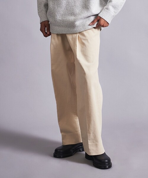 MONKEY TIME（モンキータイム）の「＜monkey time＞ コーデュロイ ワイド 2P ストレート パンツ（その他パンツ・メンズ・ナチュラル/ダークグレー・L/M/S）」の8枚目の写真