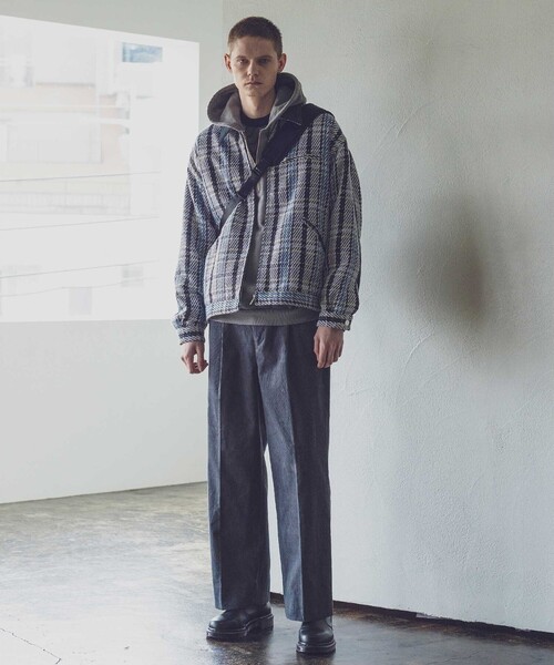 MONKEY TIME（モンキータイム）の「＜monkey time＞ コーデュロイ ワイド 2P ストレート パンツ（その他パンツ・メンズ・ナチュラル/ダークグレー・L/M/S）」の11枚目の写真