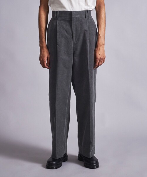 MONKEY TIME（モンキータイム）の「＜monkey time＞ コーデュロイ ワイド 2P ストレート パンツ（その他パンツ・メンズ・ナチュラル/ダークグレー・L/M/S）」の12枚目の写真