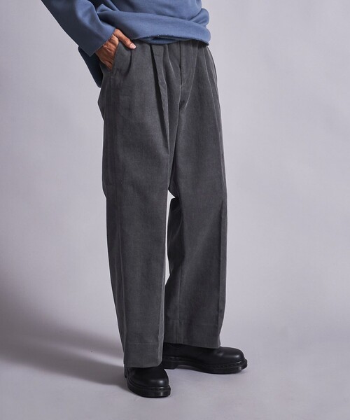 MONKEY TIME（モンキータイム）の「＜monkey time＞ コーデュロイ ワイド 2P ストレート パンツ（その他パンツ・メンズ・ナチュラル/ダークグレー・L/M/S）」の14枚目の写真