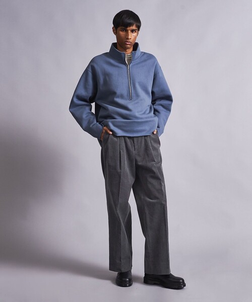 MONKEY TIME（モンキータイム）の「＜monkey time＞ コーデュロイ ワイド 2P ストレート パンツ（その他パンツ・メンズ・ナチュラル/ダークグレー・L/M/S）」の15枚目の写真