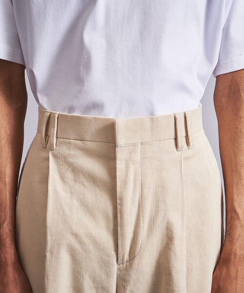 MONKEY TIME（モンキータイム）の「＜monkey time＞ コーデュロイ ワイド 2P ストレート パンツ（その他パンツ・メンズ・ナチュラル/ダークグレー・L/M/S）」の19枚目の写真