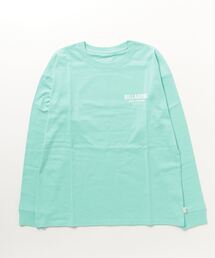 【直営店限定】BILLABONG レディース LOGO LS TEE ロンT 【2024年春夏モデル】/ビラボンボーイズライクシルエットブランドロゴプリント長袖カットソー