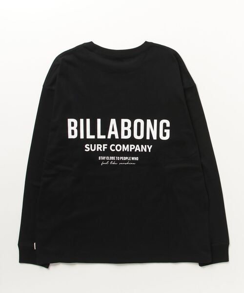 BILLABONG(ビラボン)の「【直営店限定】BILLABONG レディース LOGO LS TEE ロンT 【2024年春夏モデル】/ビラボンボーイズライクシルエットブランドロゴプリント長袖カットソー(Tシャツ/カットソー・レディース・グリーン系その他/オレンジ/ブラック/オフホワイト・MEDIUM)」の5枚目の写真