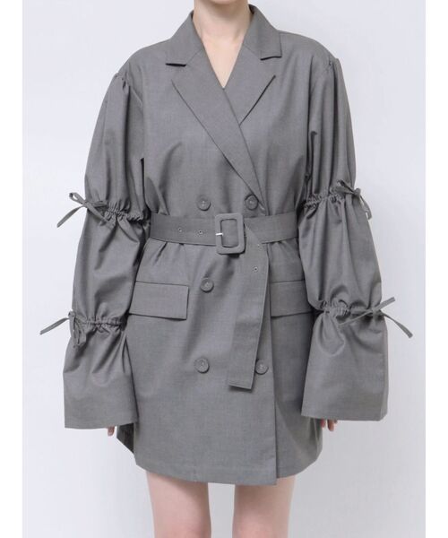 jouetie スリーブリボンジャケットミニワンピース jouetie（ジュエティ）の「スリーブリボンジャケットミニ