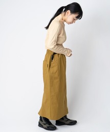 ストレッチヘリンボーンスカート