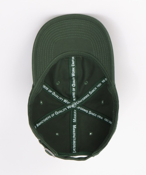 UNIVERSAL OVERALL（ユニバーサルオーバーオール）の「UNIVERSAL OVERALL ユニバーサルオーバーオール ツイルキャップ（キャップ・メンズ・グレー/ブラック/グリーン/ベージュ・FREE）」の16枚目の写真