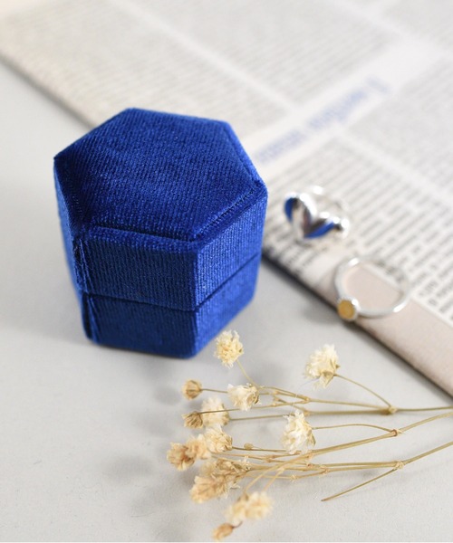 セール】ベルベット リングケース（収納グッズ）｜styiro（スタイロ