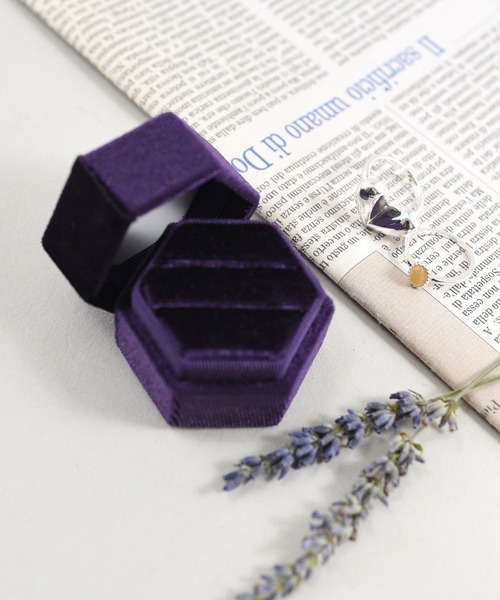 セール】ベルベット リングケース（収納グッズ）｜styiro（スタイロ