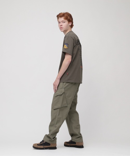 BLUE ANGELS EMBROIDERY SHORTSLEEVE T-SHIRT / ブルーエンジェルス エンブロイダリー Tシャツ / AVIREX / アヴィレックス（Tシャツ/カットソー）｜AVIREX（アヴィレックス）