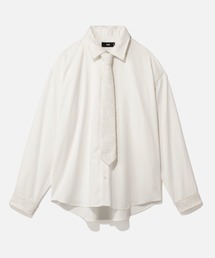 HARE | レースネクタイツキシャツ(HARE)(シャツ/ブラウス)