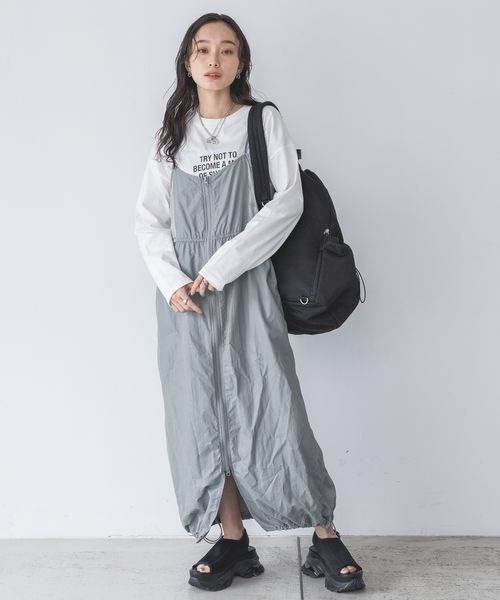 JEANASIS（ジーナシス）の「シアーキリカエナイロンジャンスカ/104201