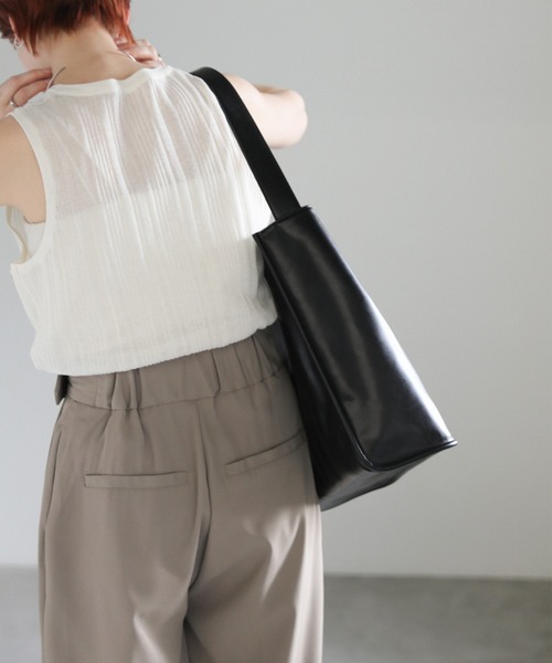 select MOCA（セレクトモカ）の「ビッグトートバッグ（トートバッグ・レディース・ベージュ/ブラック・FREE）」の10枚目の写真