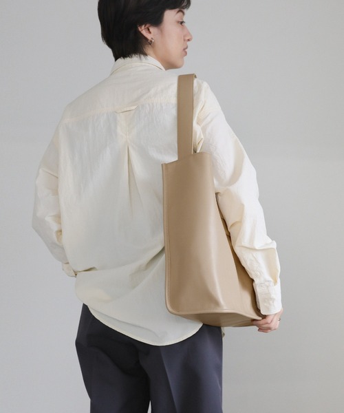 select MOCA（セレクトモカ）の「ビッグトートバッグ（トートバッグ・レディース・ベージュ/ブラック・FREE）」の15枚目の写真