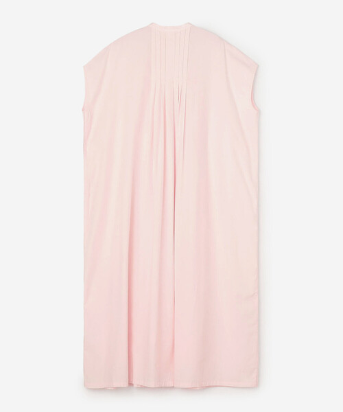 Bshop（ビショップ）の「INDIA INDUSTRY | ピンタックシャツワンピース WOMEN（シャツワンピース・レディース・ブラック/ピンク/オフホワイト・1）」の12枚目の写真