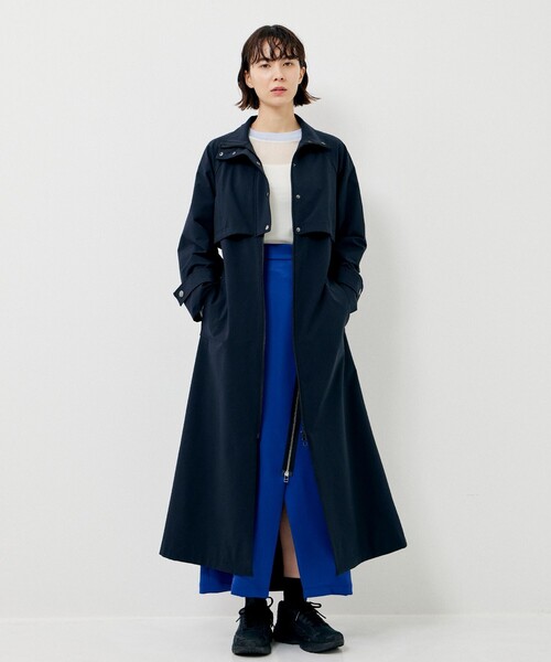 CITY TOKYO(シティトウキョウ)の「レナペスヨークスタンドスプリングコート(トレンチコート・レディース・ブラック/ダークグレー/ベージュ・1/2)」の15枚目の写真