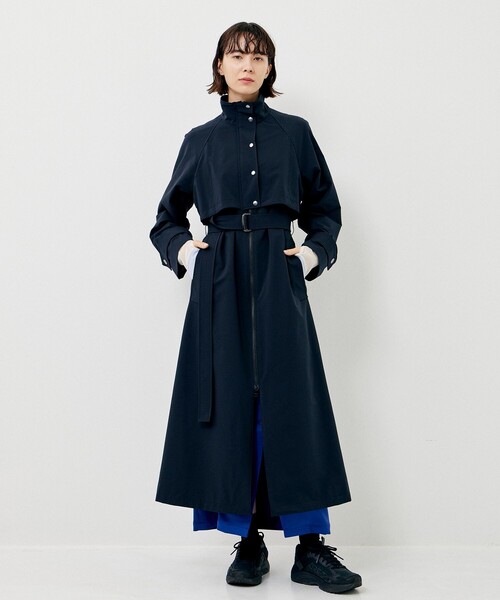 CITY TOKYO(シティトウキョウ)の「レナペスヨークスタンドスプリングコート(トレンチコート・レディース・ブラック/ダークグレー/ベージュ・1/2)」の17枚目の写真