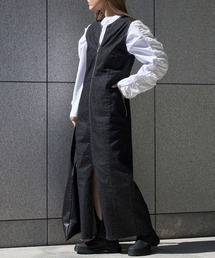 Firsthand | Firsthand/ファーストハンド 2WAY配色ステッチデニムワンピース(ワンピース)