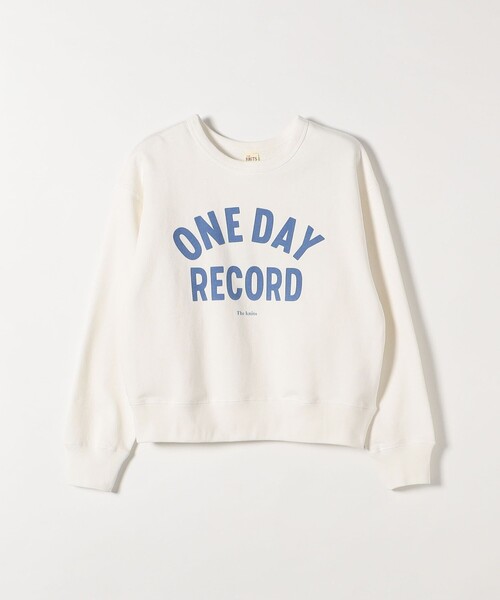 SHIPS any(シップス エニィ)の「【SHIPS any別注】THE KNiTS:〈洗濯機可能〉カレッジ ロゴ スウェット 24SS(スウェット・レディース・グレー/ナチュラル/ホワイト・ONE SIZE)」の9枚目の写真