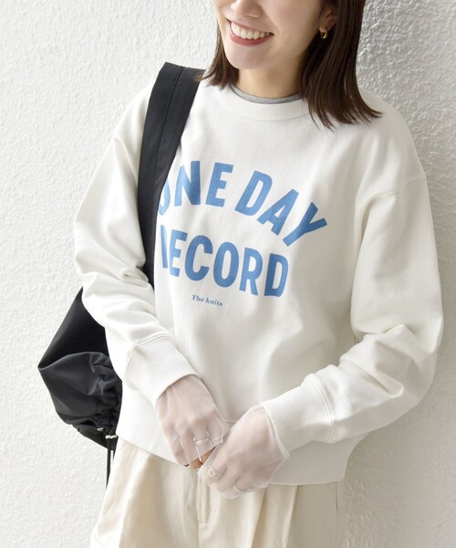 ★3日間限定出品★ SHIPS any カレッジ スウェット SHIPS any（シップス エニィ）の「【WEB限定/SHIPS any別注】THE KNiTS
