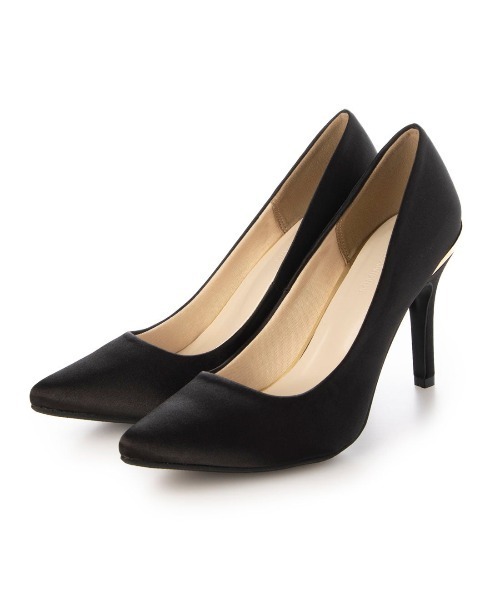 Miminy Piminy（ミミニー ピミニー）の「MiminyPiminy(ミミニーピミニー)9cmヒールポインテッドトゥプレーンパンプス（パンプス・レディース・ブラック/シルバー・S/M/L/LL）」の13枚目の写真