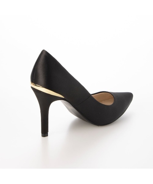 Miminy Piminy（ミミニー ピミニー）の「MiminyPiminy(ミミニーピミニー)9cmヒールポインテッドトゥプレーンパンプス（パンプス・レディース・ブラック/シルバー・S/M/L/LL）」の7枚目の写真