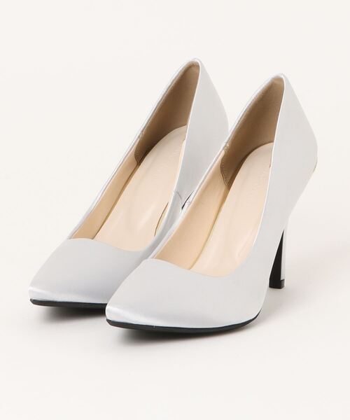 Miminy Piminy（ミミニー ピミニー）の「MiminyPiminy(ミミニーピミニー)9cmヒールポインテッドトゥプレーンパンプス（パンプス・レディース・ブラック/シルバー・S/M/L/LL）」の17枚目の写真