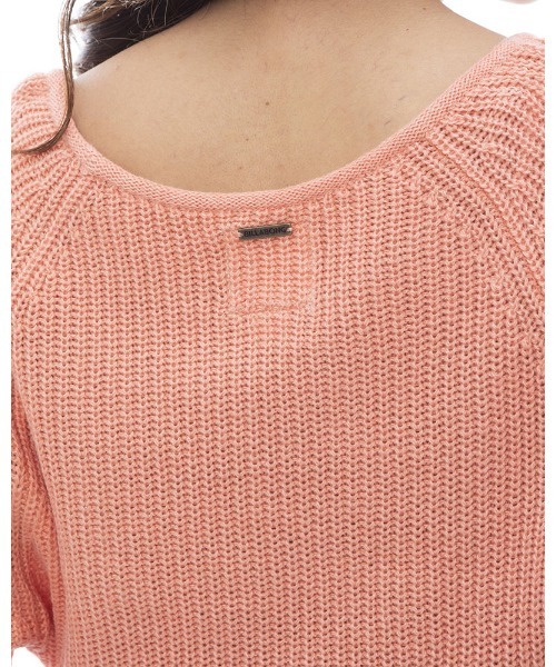 BILLABONG（ビラボン）の「【直営店限定】BILLABONG レディース SUN SOAKED 2 セーター 【2024年春夏モデル】/ビラボンショート丈ニット（ニット/セーター・レディース・ホワイト/ピンク系その他・MEDIUM）」の9枚目の写真