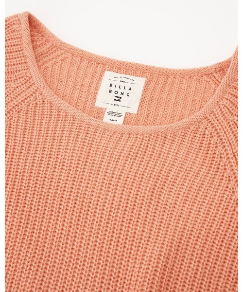 BILLABONG（ビラボン）の「【直営店限定】BILLABONG レディース SUN SOAKED 2 セーター 【2024年春夏モデル】/ビラボンショート丈ニット（ニット/セーター・レディース・ホワイト/ピンク系その他・MEDIUM）」の10枚目の写真