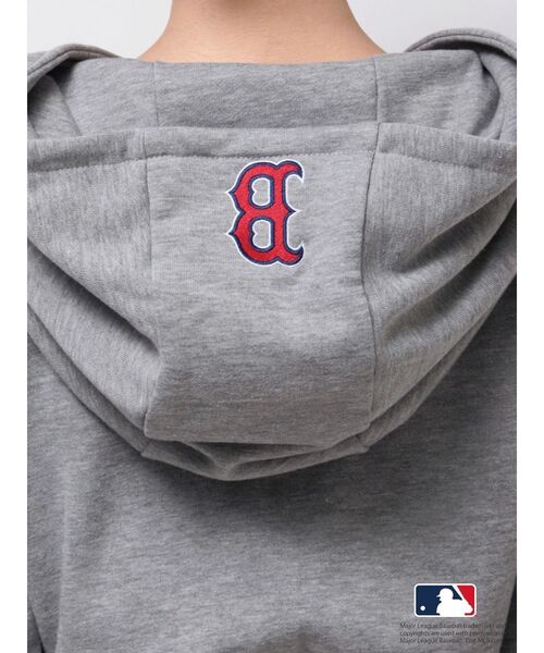 MLB(メジャーリーグベースボール)の「GYDA【MLB】ショートスウェットパーカー(パーカー・レディース・オフホワイト/グレー/ブラック・FREE)」の14枚目の写真