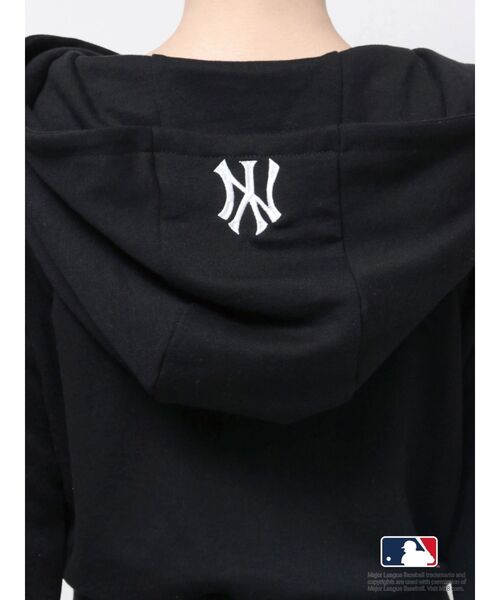 MLB(メジャーリーグベースボール)の「GYDA【MLB】ショートスウェットパーカー(パーカー・レディース・オフホワイト/グレー/ブラック・FREE)」の15枚目の写真