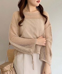 メッシュニットトップス【ZOZO限定商品】
