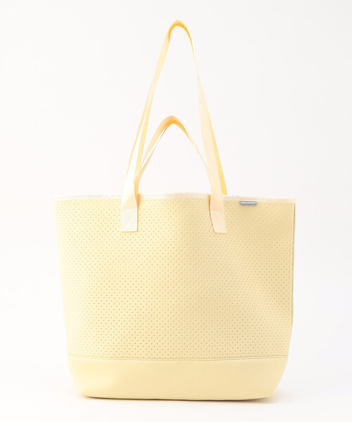 MONO　COMME CA（モノコムサ）の「パンチングショルダートート（トートバッグ・レディース・イエロー/ブラック/グレー/クリーム・FREE）」の22枚目の写真