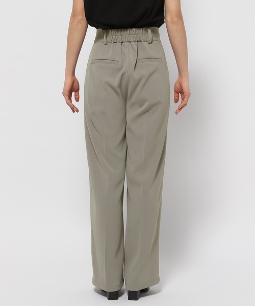 mysty woman（ミスティウーマン）の「［追加1］ビシルエットテーパードパンツ 111385（スラックス・レディース・グレー/ブラック/アイボリー/ライトグリーン・SMALL/MEDIUM）」の12枚目の写真