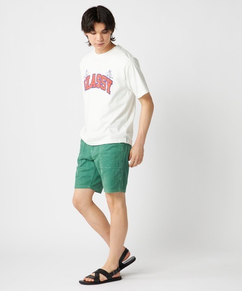 Ocean Pacific（オーシャンパシフィック）の「【OP/オーピー】コーデュロイベイカーパンツ  ショートパンツ（その他パンツ・メンズ・コーラル/ネイビー/グリーン/オフホワイト・LARGE/MEDIUM/X-LARGE）」の11枚目の写真