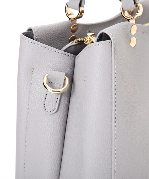 EDIT COLOGNE（エディットコロン）の「オーバルモチーフトートバッグ（トートバッグ・レディース・ブラック/グレー/ベージュ・ﾌﾘ-）」の20枚目の写真