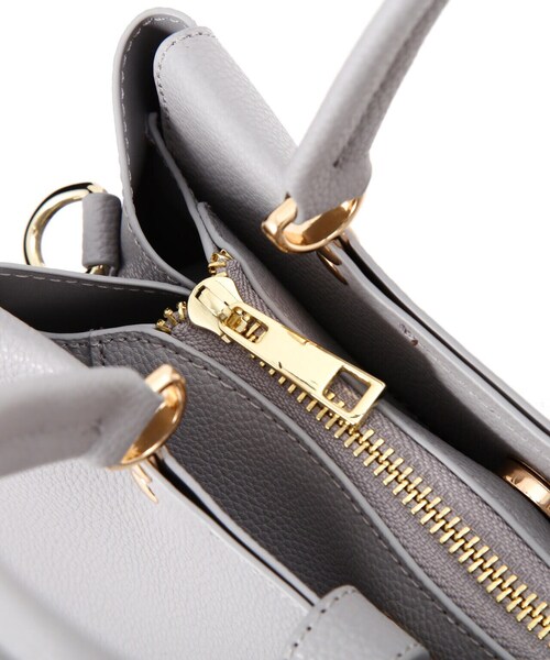 EDIT COLOGNE（エディットコロン）の「オーバルモチーフトートバッグ（トートバッグ・レディース・ブラック/グレー/ベージュ・ﾌﾘ-）」の21枚目の写真