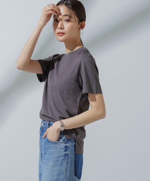 Anti Soaked(R) 汗染み防止 クルーネックTシャツ（Tシャツ/カットソー）｜nano･universe（ナノユニバース）